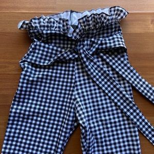 PLT- Black&White Checkered Pant